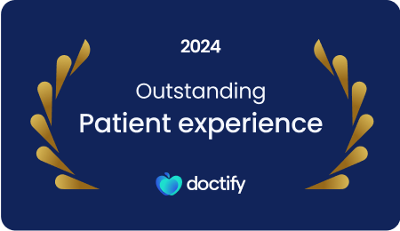 Outstanding patient experience - doctify logo